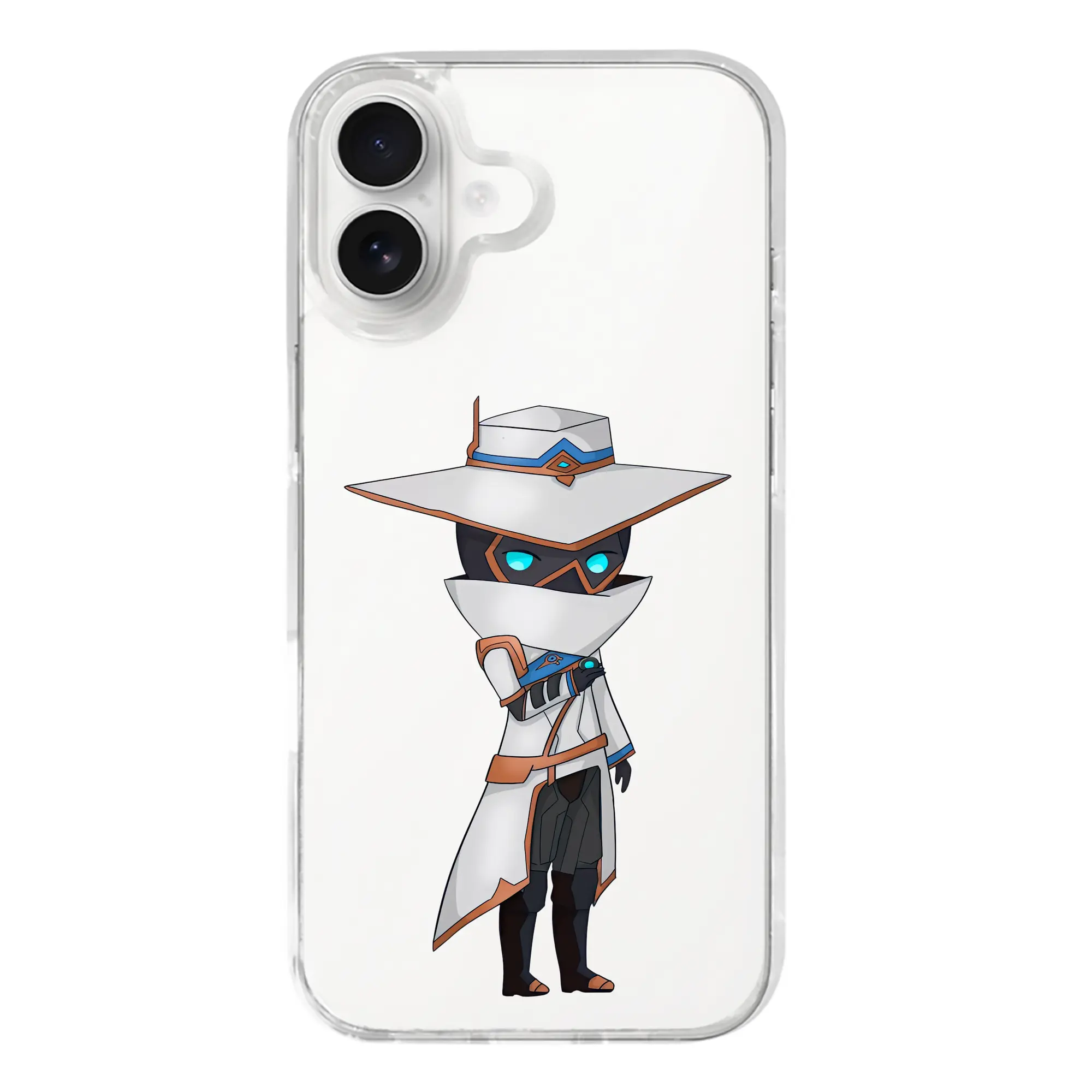 VALORANT グッズ,サイファー - iPhone 17シリーズ 透明スマホケース – 薄型・耐衝撃・精密フィット保護カバー